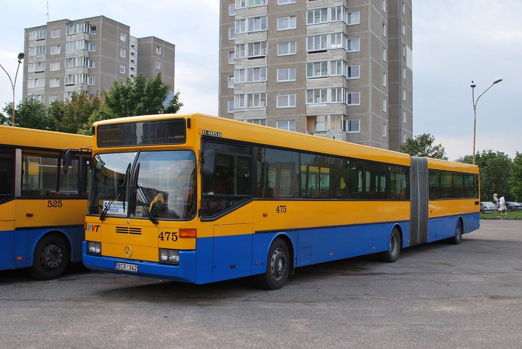 Lithuania, Mercedes-Benz O405G # 475