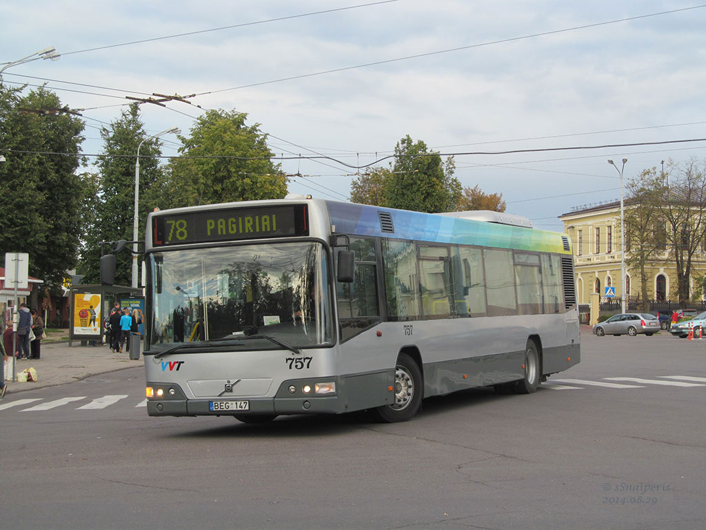 Литва, Volvo 7700 № 757