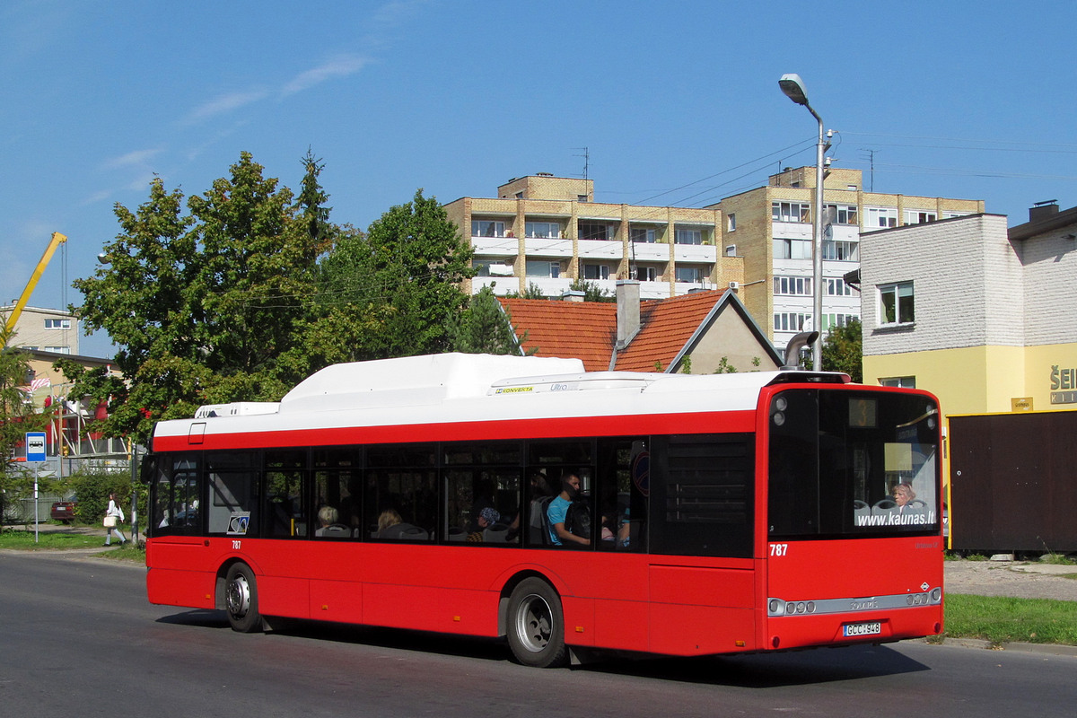 Литва, Solaris Urbino III 12 CNG № 787