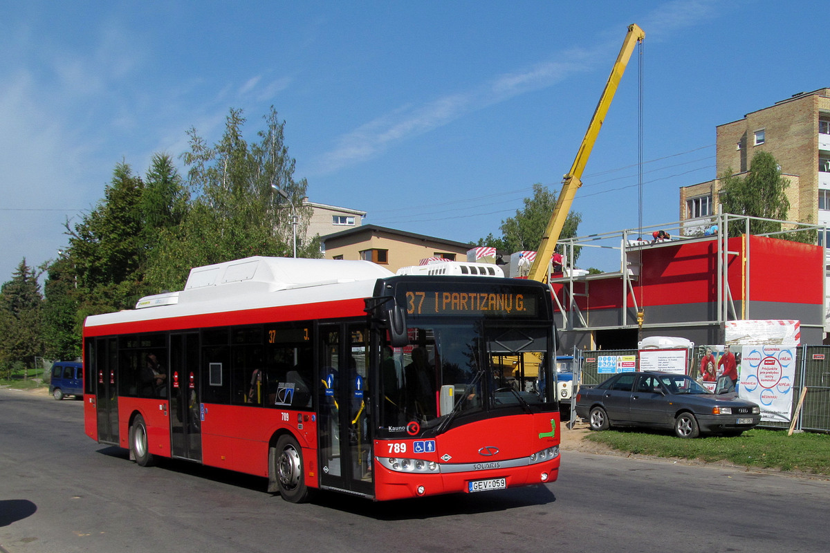 Литва, Solaris Urbino III 12 CNG № 789