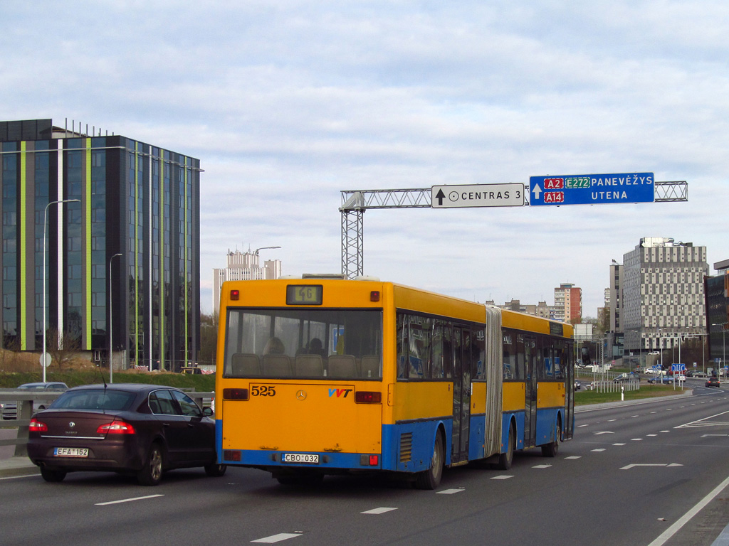 Литва, Mercedes-Benz O405G № 525