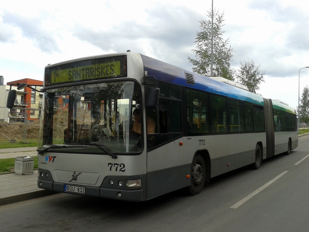 Литва, Volvo 7700A № 772