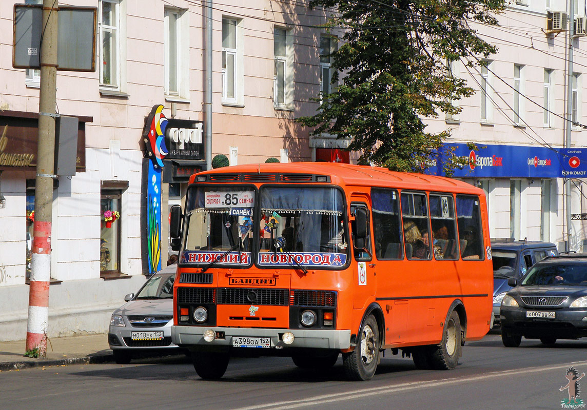 Нижегородская область, ПАЗ-32054 № А 398 ОА 152