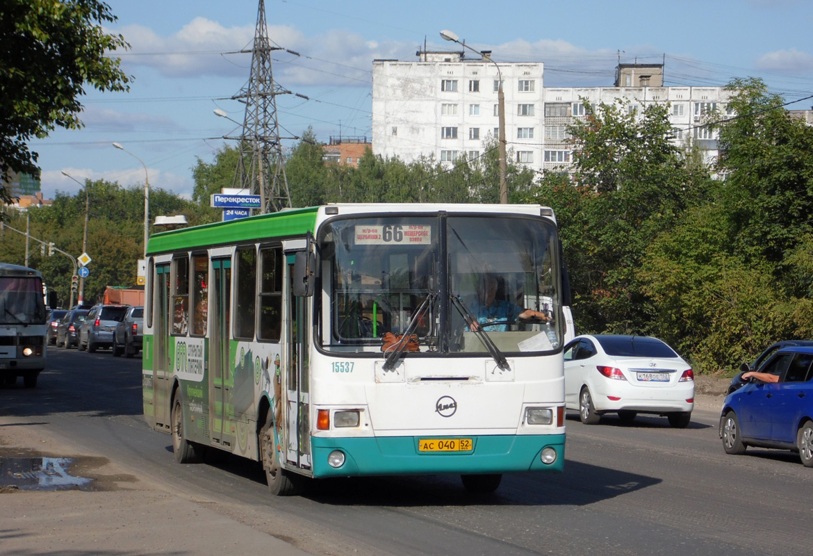 Нижегородская область, ЛиАЗ-5256.26 № 15537