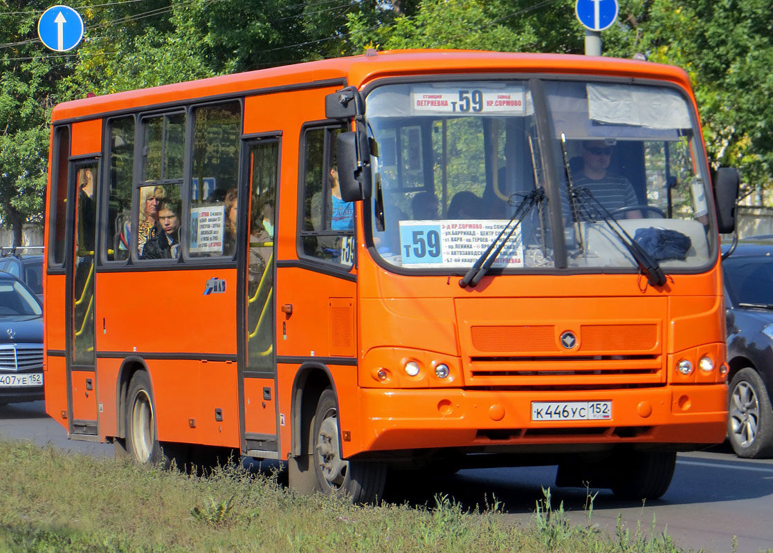 Нижегородская область, ПАЗ-320402-05 № К 446 УС 152