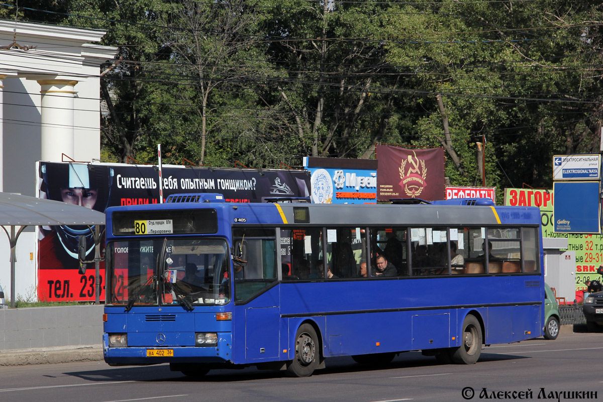 Воронежская область, Mercedes-Benz O405 № ВА 402 36