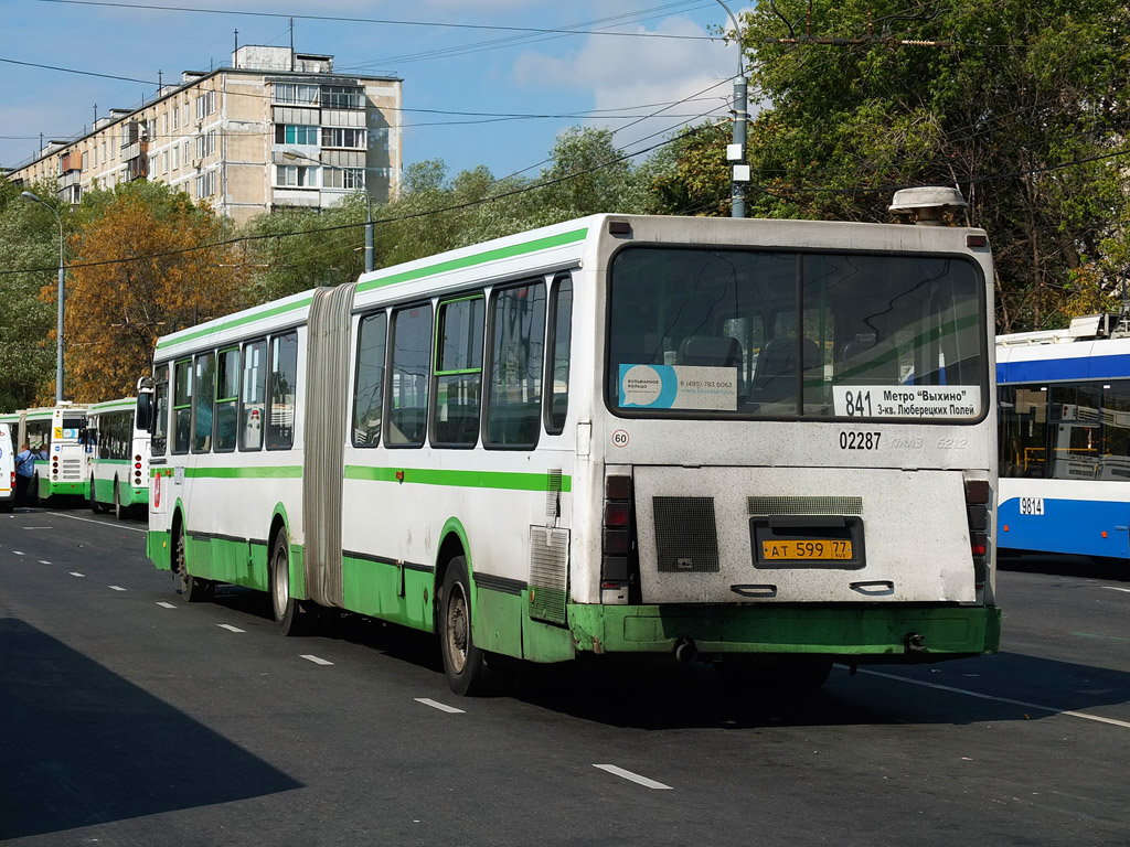 Москва, ЛиАЗ-6212.01 № 02287