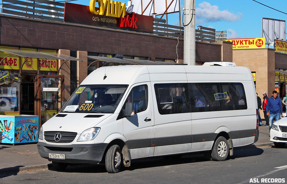 Санкт-Петербург, Луидор-22360C (MB Sprinter) № В 752 КВ 178