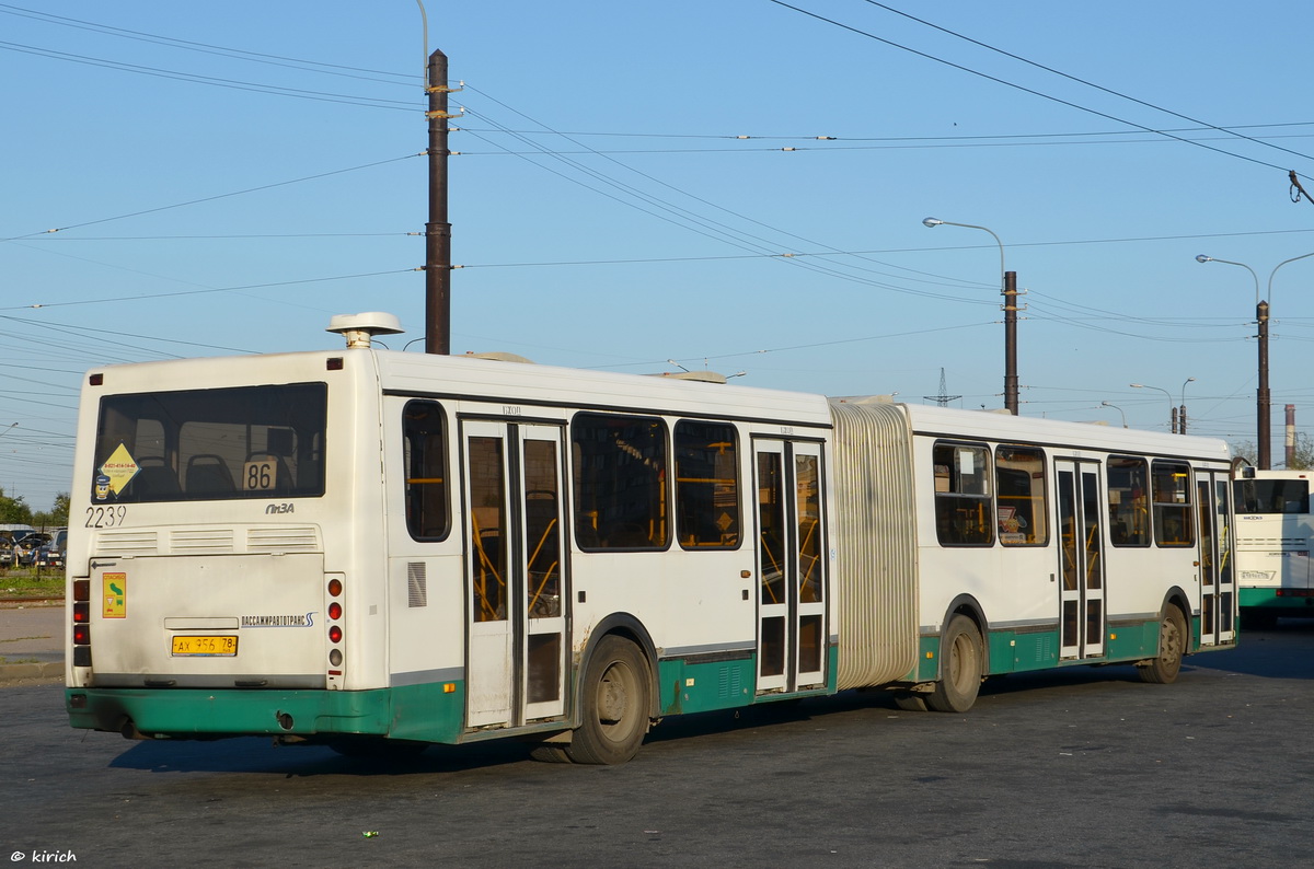 Санкт-Петербург, ЛиАЗ-6212.00 № 2239