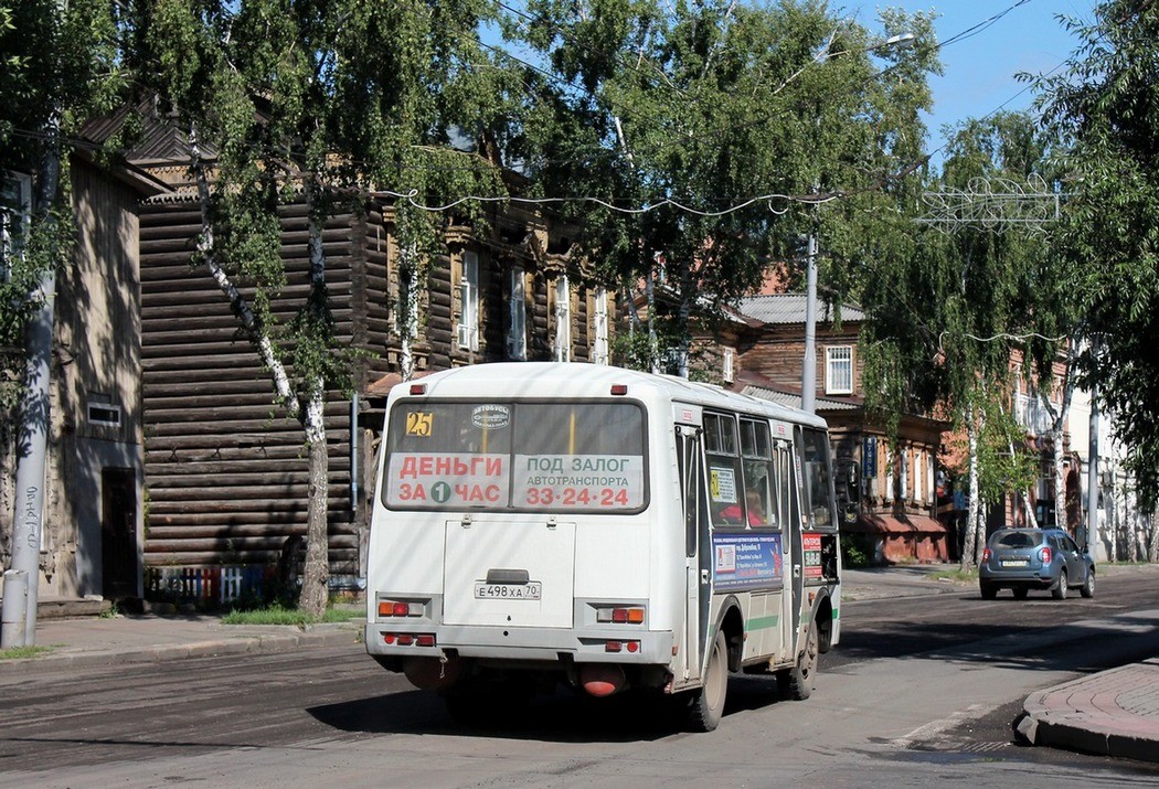 Томская область, ПАЗ-32054 № Е 498 ХА 70