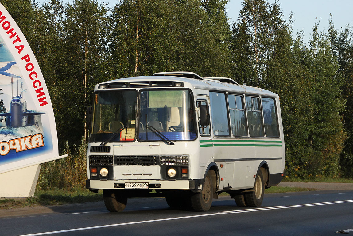 Архангельская область, ПАЗ-3205-110 № 002