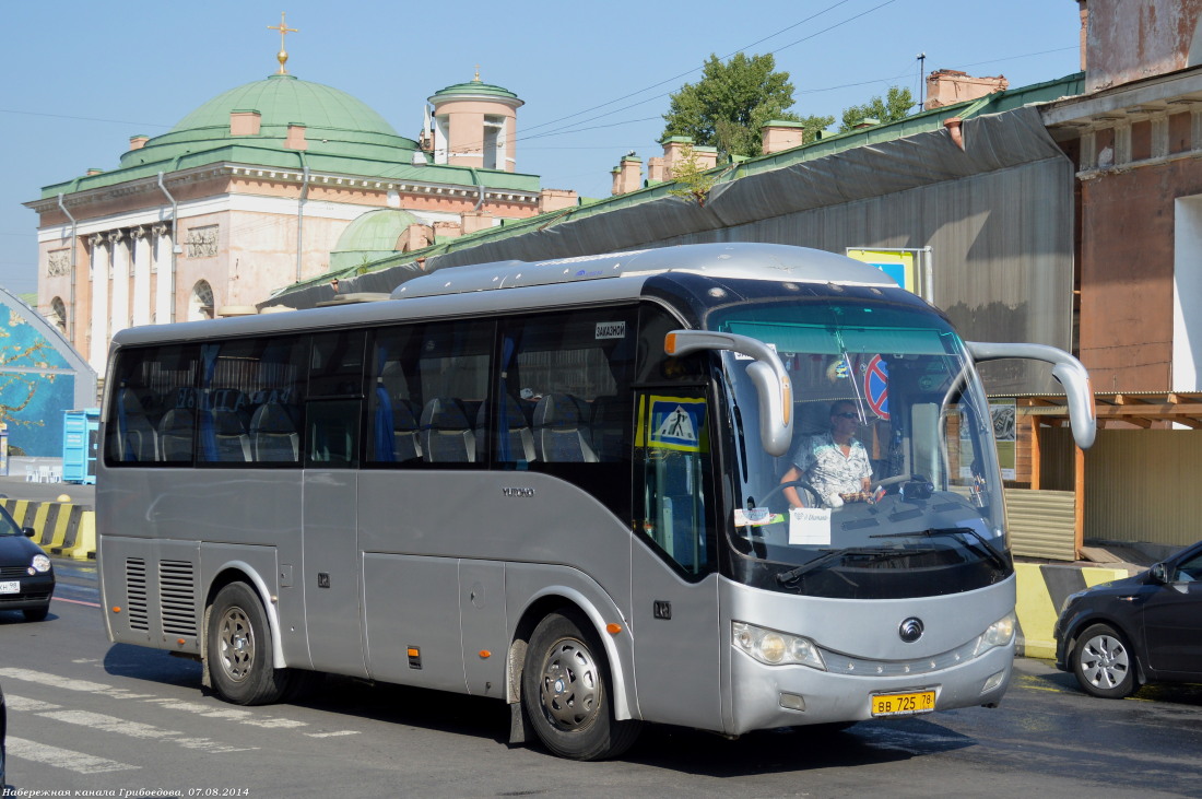 Санкт-Петербург, Yutong ZK6899HA № ВВ 725 78