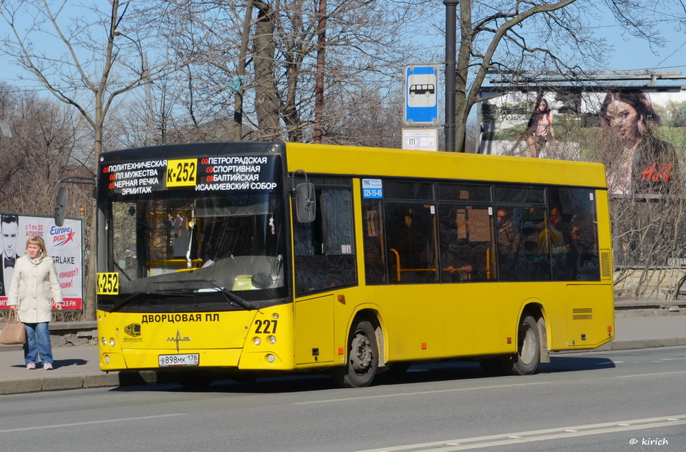 Санкт-Петербург, МАЗ-206.068 № 227