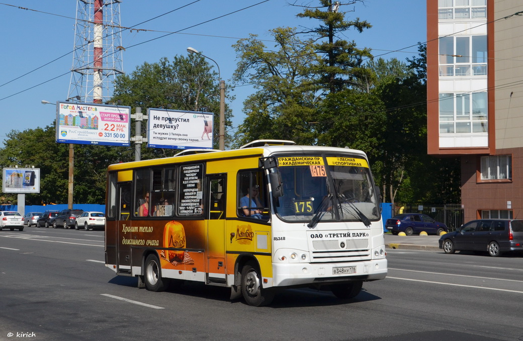 Санкт-Петербург, ПАЗ-320402-05 № В 348 НУ 178