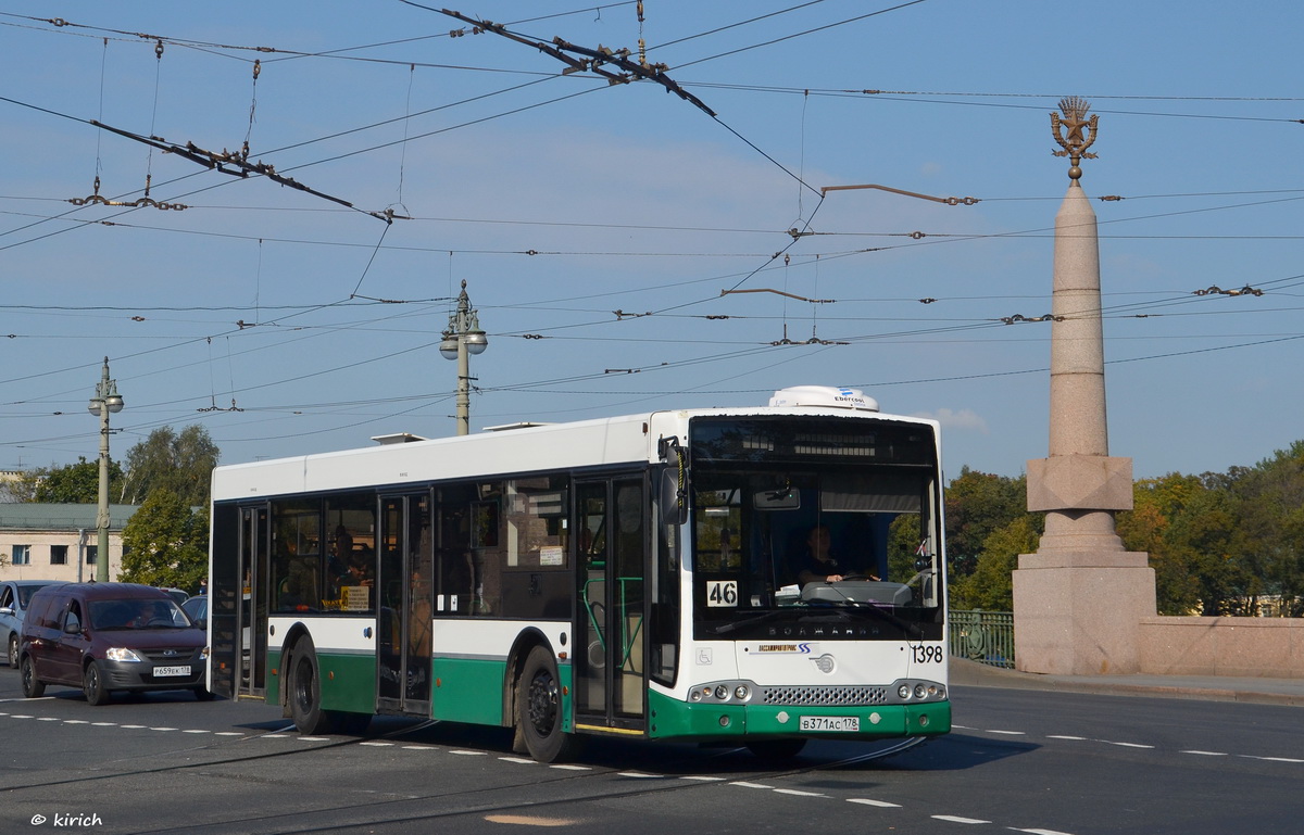 Санкт-Петербург, Волжанин-5270-20-06 "СитиРитм-12" № 1398