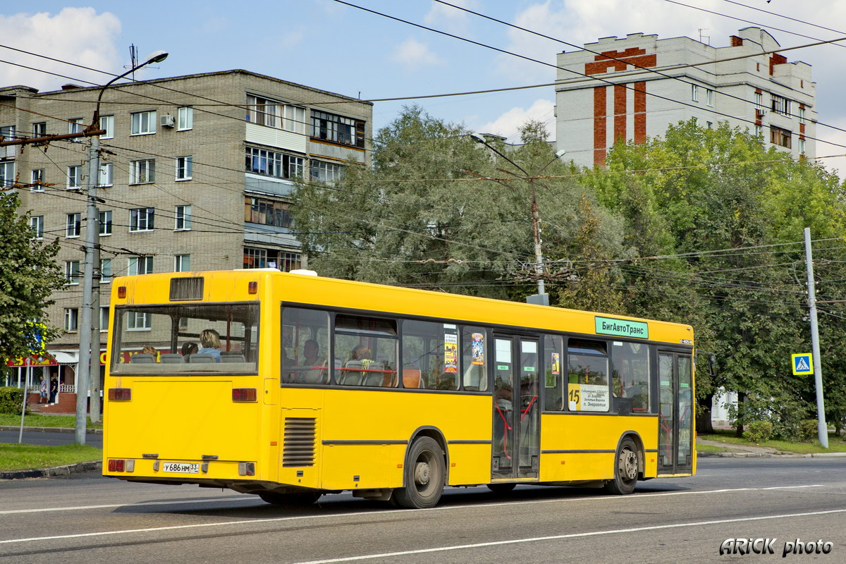 Vladimir region, Mercedes-Benz O405N2 № У 686 НМ 33