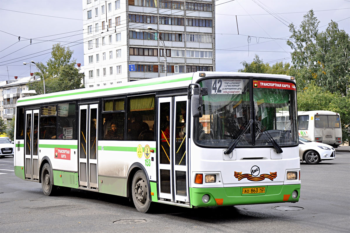 Kemerovo region - Kuzbass, LiAZ-5256.53 Nr. 153