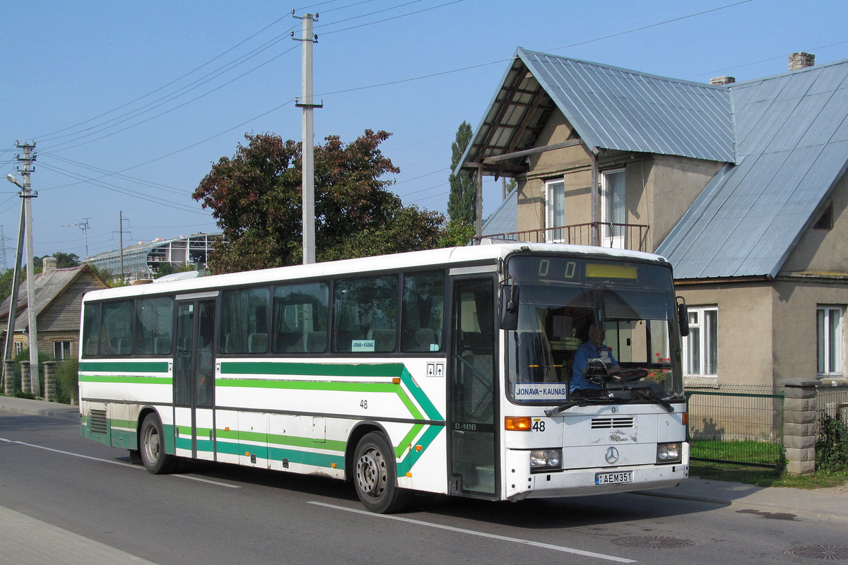 Литва, Mercedes-Benz O408 № 48