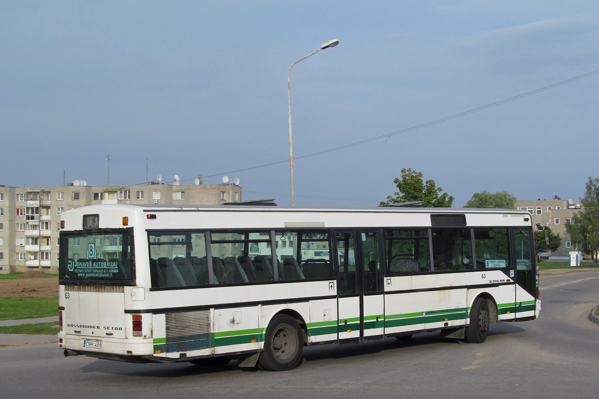 Литва, Setra S215NR № 63