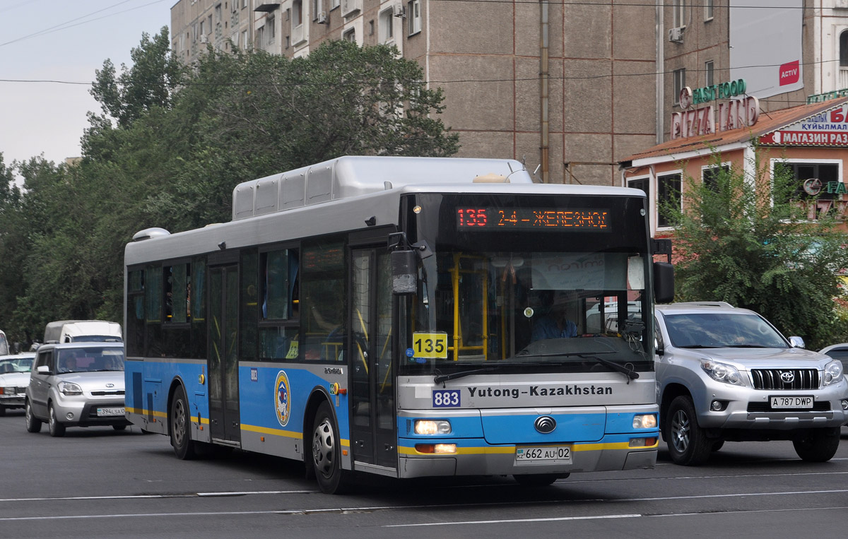 Алматы, Yutong ZK6118HGA № 883