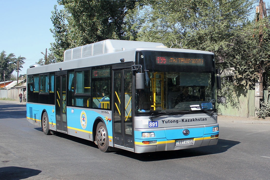 Алматы, Yutong ZK6118HGA № 891