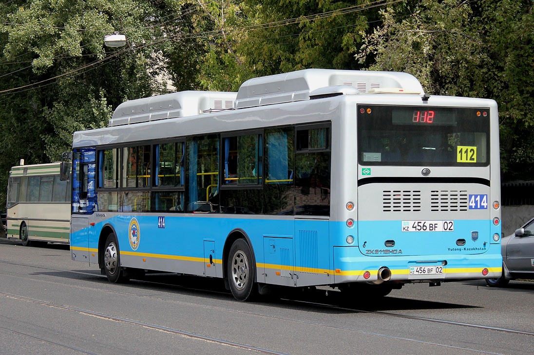 Алматы, Yutong ZK6118HGA № 414