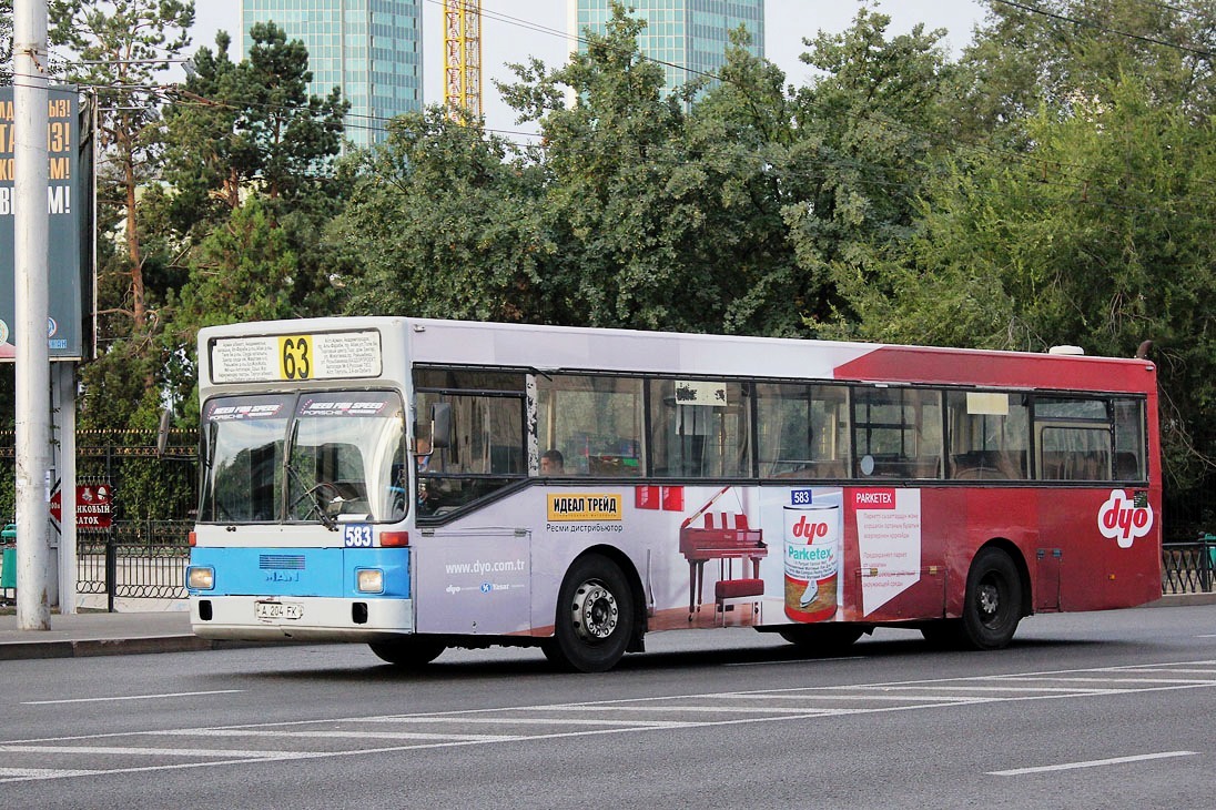 Алматы, MAN 791 SL202 № 583