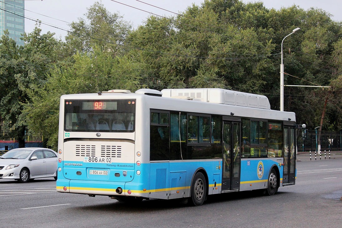 Алматы, Yutong ZK6118HGA № 757