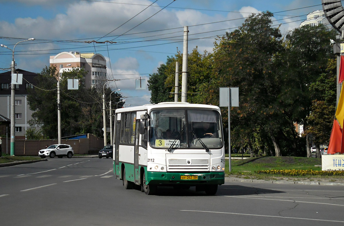 Пензенская область, ПАЗ-320402-03 № 2112