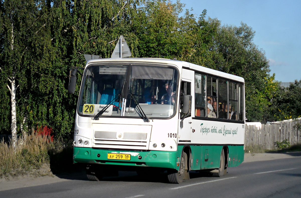 Пензенская область, ПАЗ-320402-03 № 1010