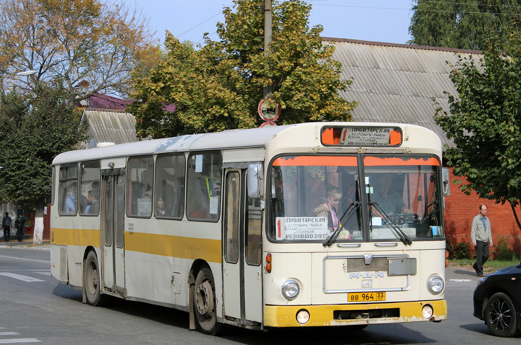 Владимирская область, MAN 192 SL200 № ВВ 964 33