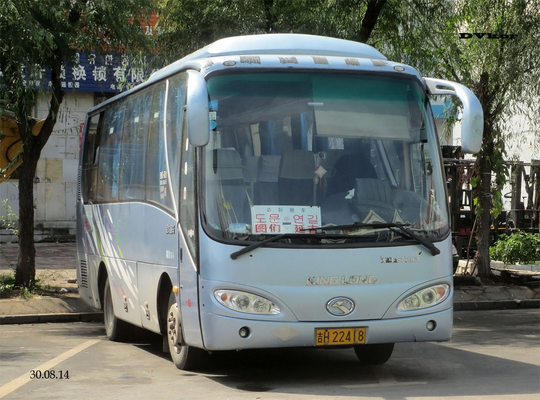 Китай, King Long XMQ6770E1 № 吉H 22418