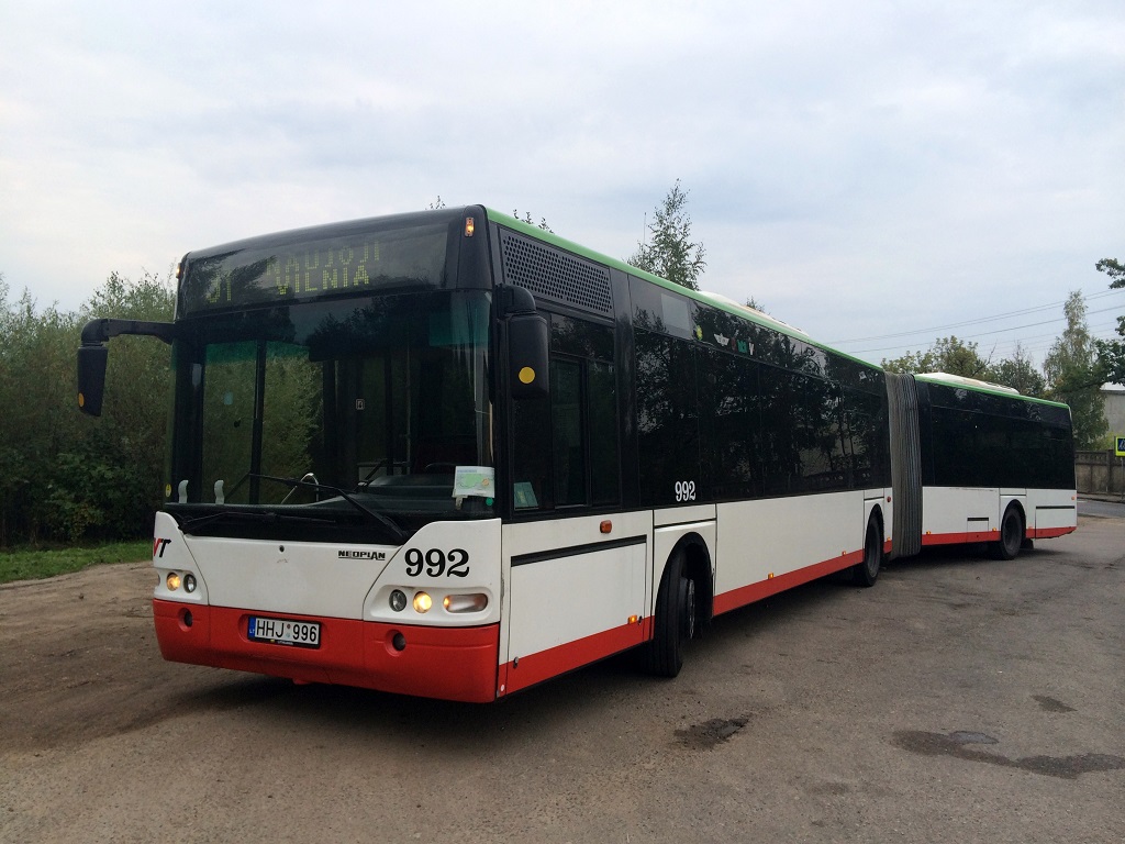 Литва, Neoplan N4421/3 Centroliner № 992