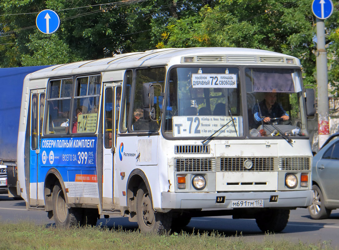 Нижегородская область, ПАЗ-32054 № М 691 ТМ 152