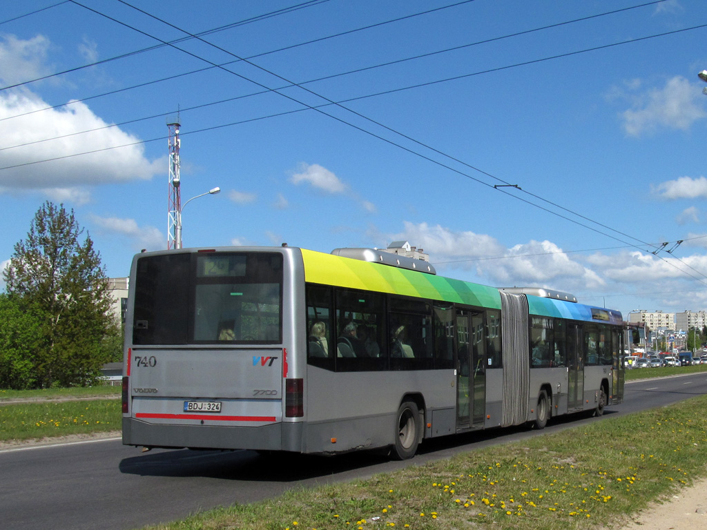 Литва, Volvo 7700A № 740