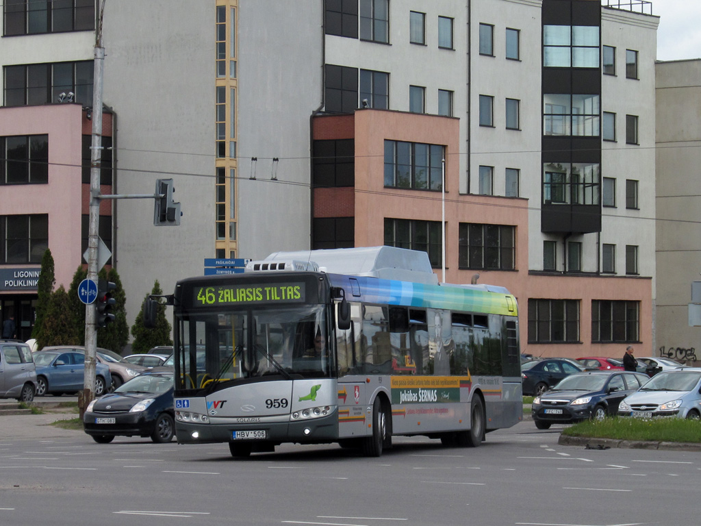 Литва, Solaris Urbino III 12 CNG № 959