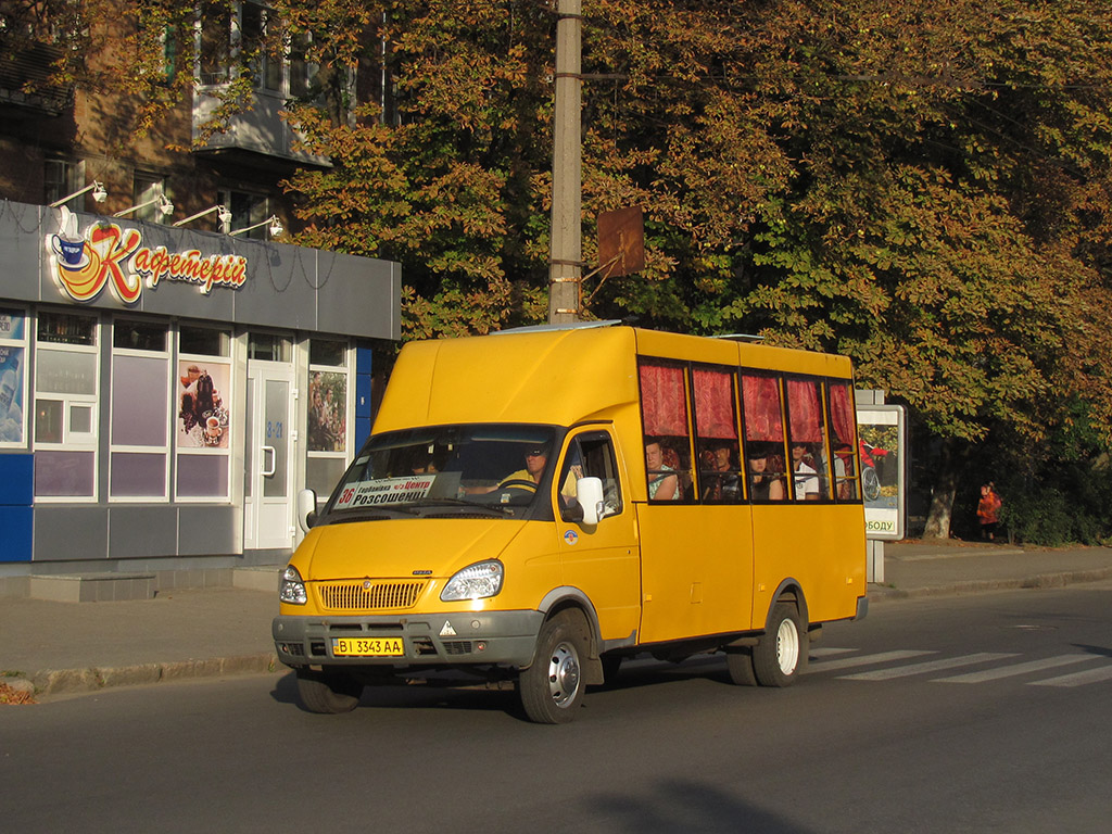 Полтавская область, Рута 22 № BI 3343 AA