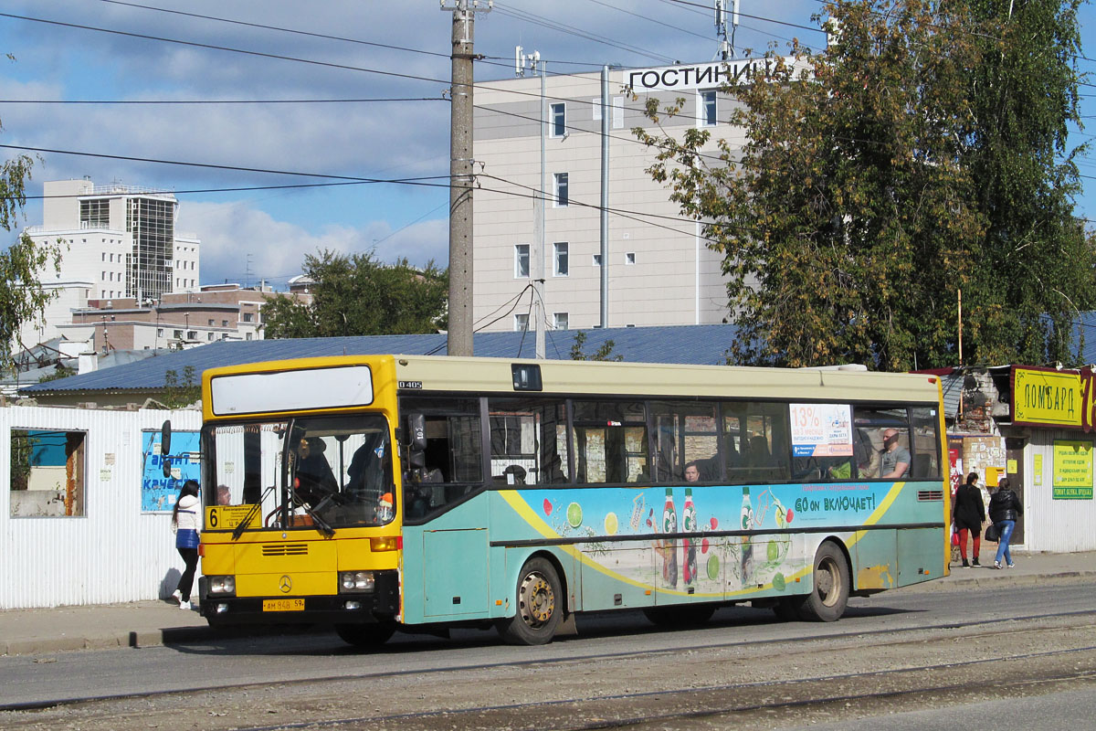 Пермский край, Mercedes-Benz O405 № АМ 848 59