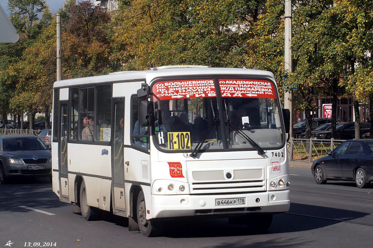 Санкт-Петербург, ПАЗ-320402-05 № n402