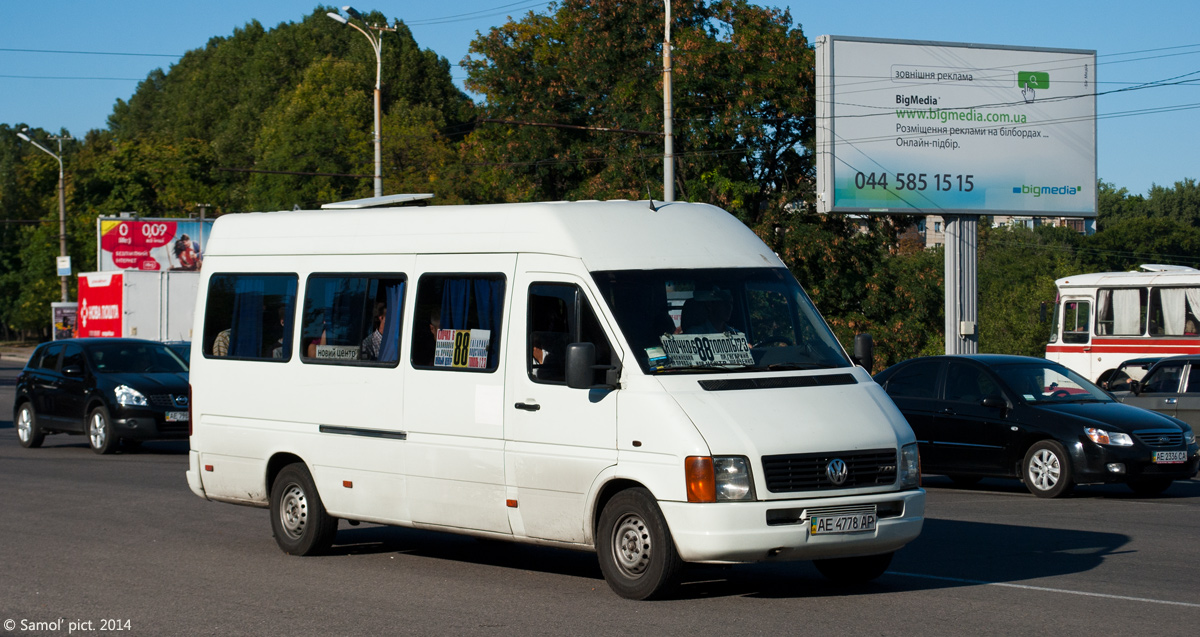 Днепропетровская область, Volkswagen LT35 № AE 4778 AP