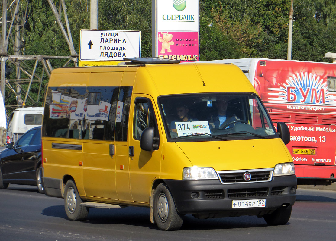 Нижегородская область, FIAT Ducato 244 CSMMC, -RT № М 814 ВР 152