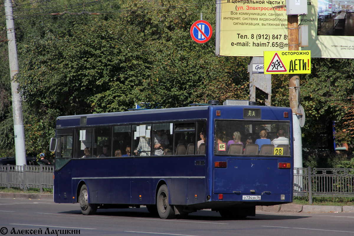 Воронежская область, Mercedes-Benz O405 № О 734 ХК 36