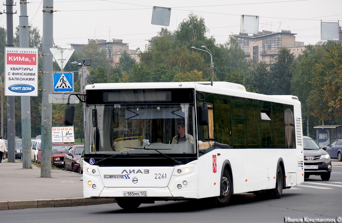 Санкт-Петербург, ЛиАЗ-5292.30 № 2261