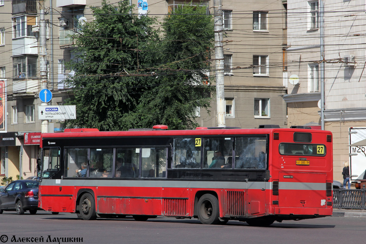 Воронежская область, Scania CN113CLL MaxCi № АТ 085 36