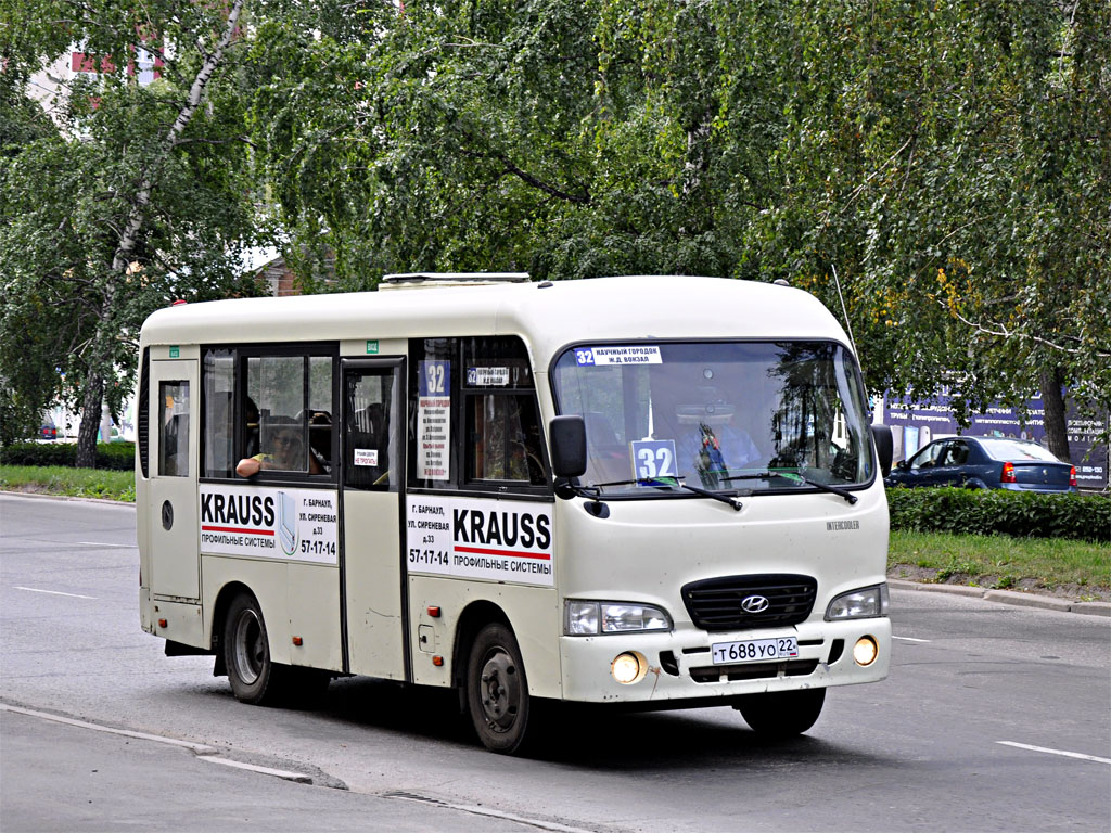 Алтайский край, Hyundai County SWB C08 (РЗГА) № Т 688 УО 22