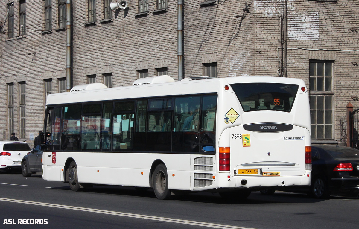 Санкт-Петербург, Scania OmniLink I (Скания-Питер) № 7398