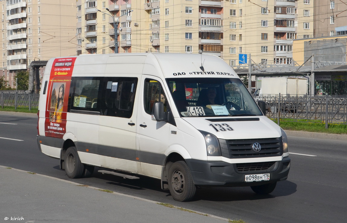 Санкт-Петербург, БТД-2219 (Volkswagen Crafter) № В 098 ВН 178