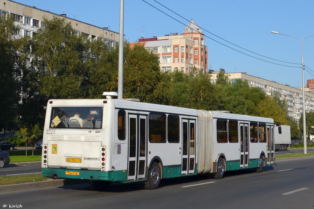 Санкт-Петербург, ЛиАЗ-6212.00 № 2226