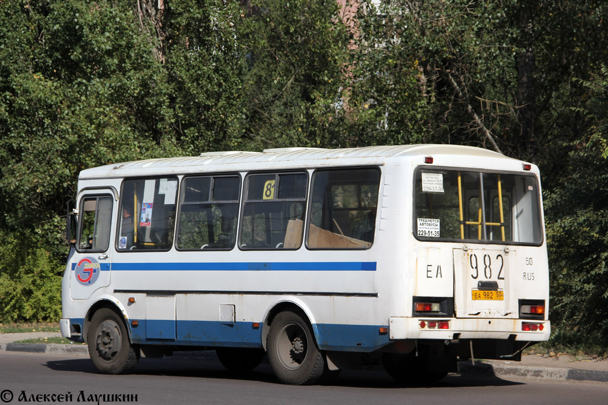 Воронежская область, ПАЗ-32054 № ЕА 982 50