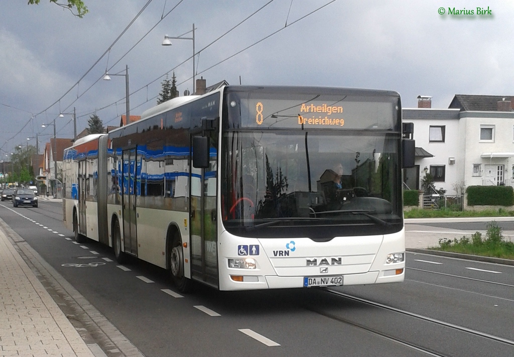 Гессен, MAN A23 Lion's City G NG323 № 402